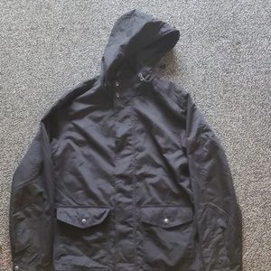 Old Navy Black Lightweight Rain Jacket